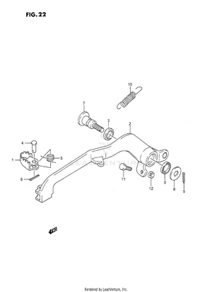 Rear Brake Schematic