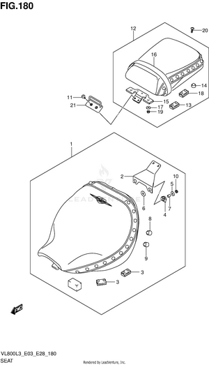 Seat (vl800tl3 E33) Schematic