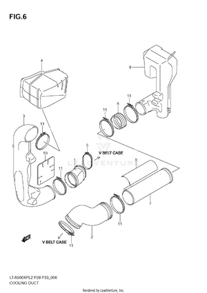 Cooling Duct Schematic