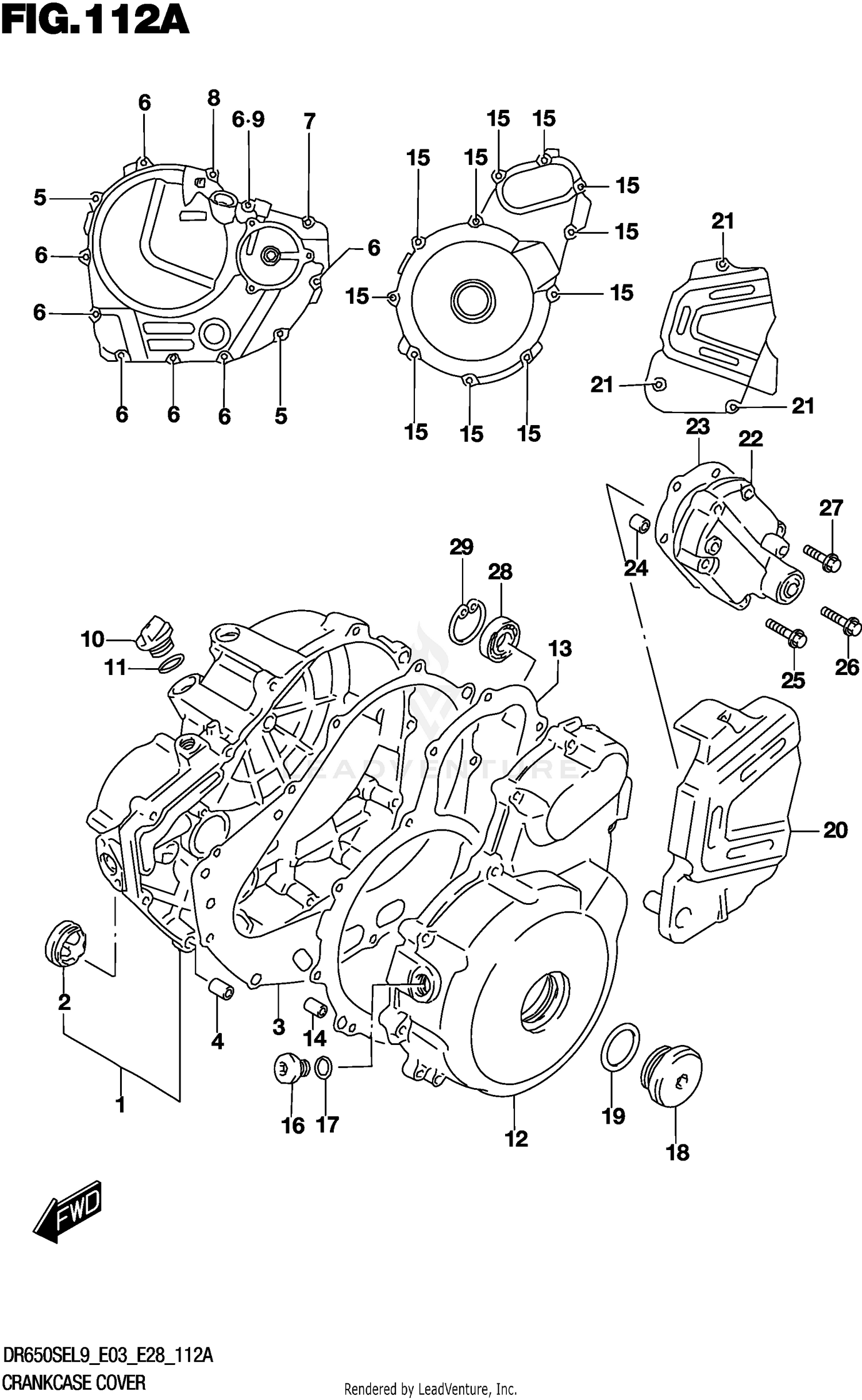 CRANKCASE COVER