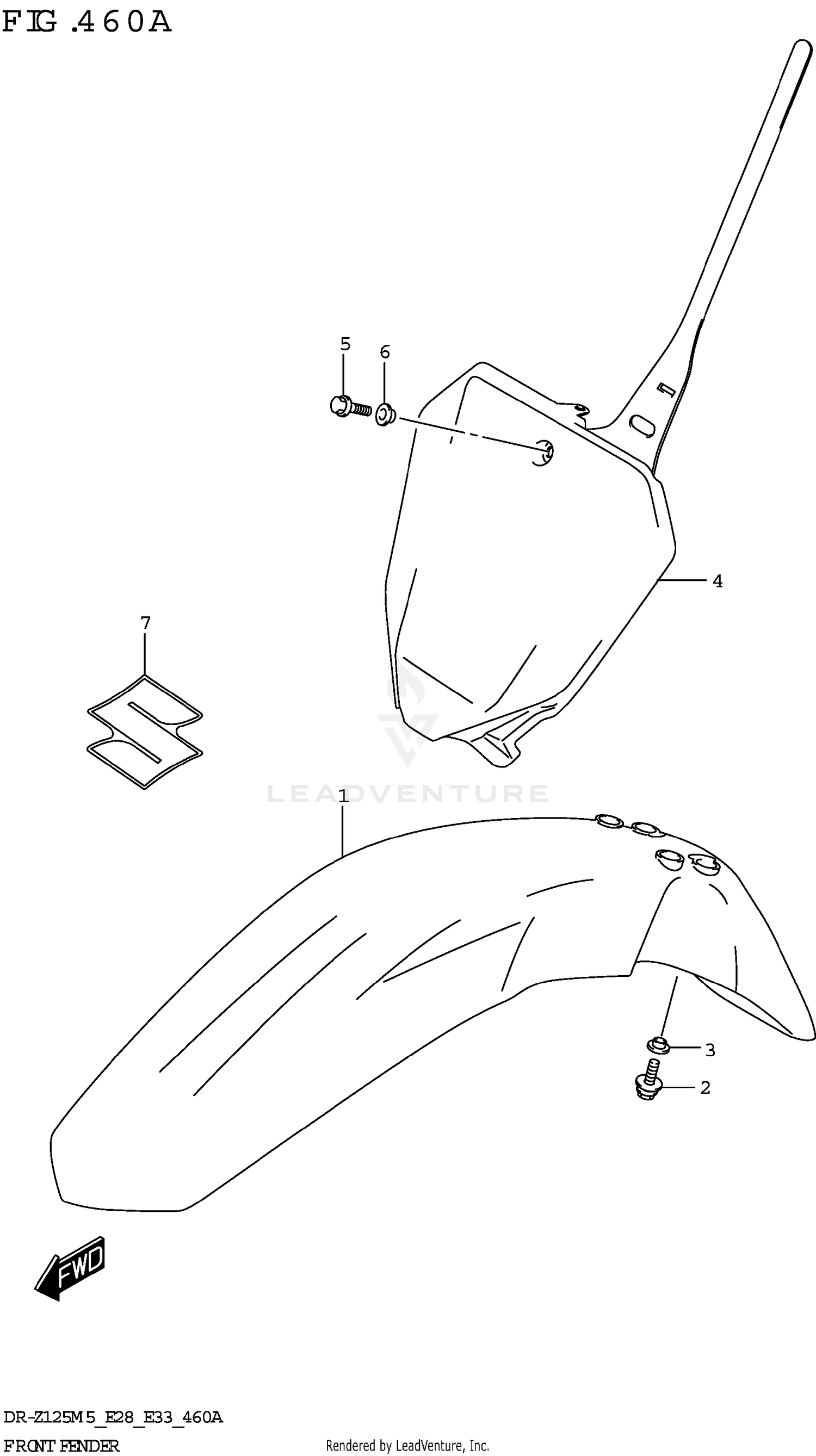 FRONT FENDER