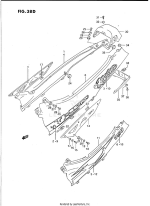 Frame Cover (model S/t) Schematic