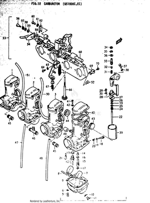 Carburetor (gs1000c Schematic