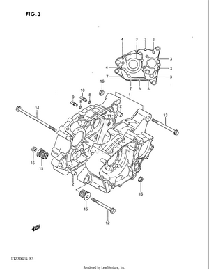 Crankcase Schematic