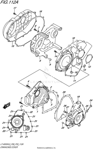 Crankcase Cover Schematic