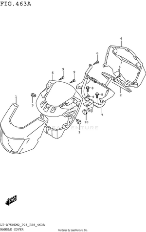 Handle Cover Schematic