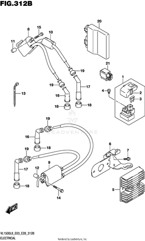 Electrical (vl1500bl8 E28) Schematic