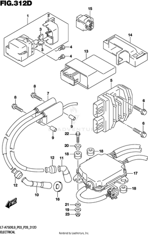 Electrical (lt-a750xpl9 P03) Schematic