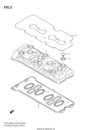 Cylinder Head Cover Schematic