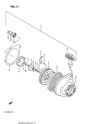 Recoil Starter (optional) Schematic