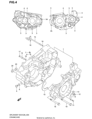 Crankcase Schematic