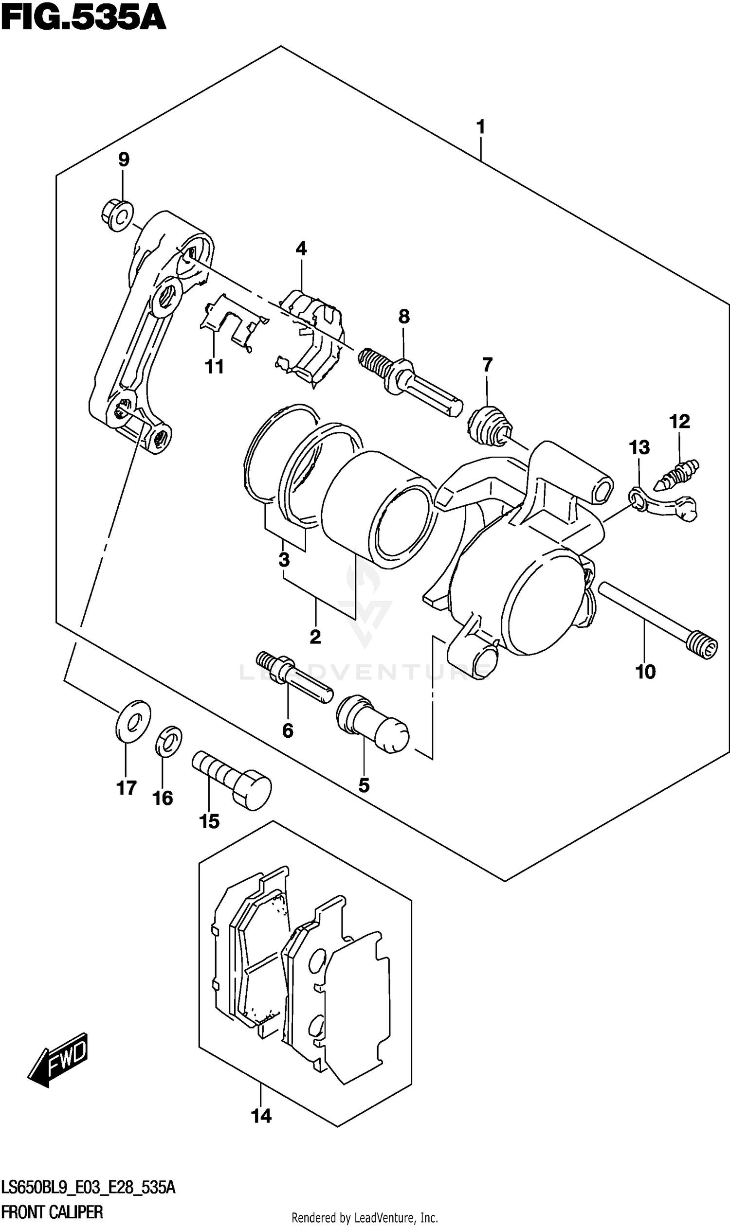 FRONT CALIPER