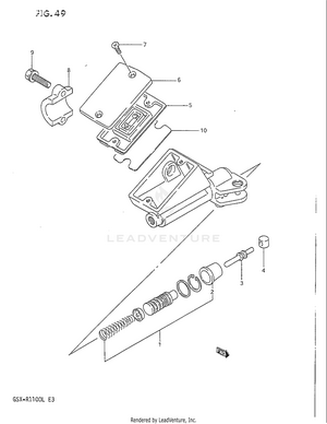 Clutch Master Cylinder Schematic
