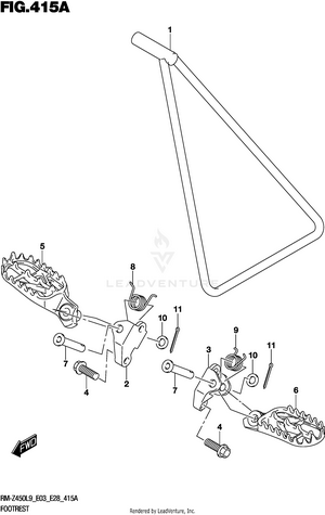 Footrest Schematic