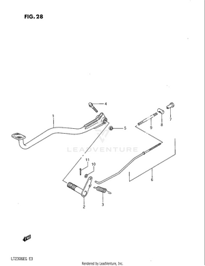 Rear Brake Schematic
