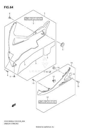 Under Cowling Schematic