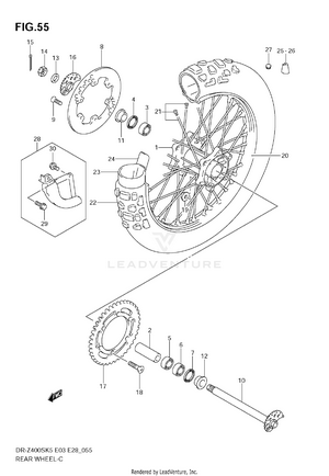 Rear Wheel Schematic