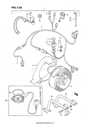Cooling Fan (model N/p/r/s:optional) Schematic