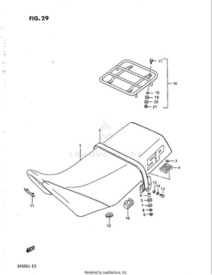 Seat Schematic