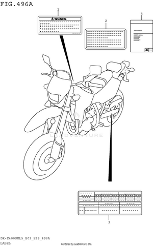 Label (dr-z400sml5 E03) Schematic