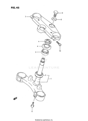 Steering Stem Schematic