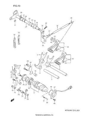 Gear Shifting Schematic