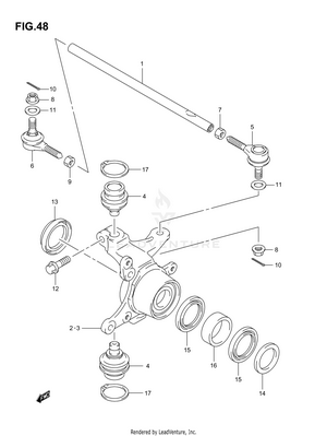 Steering Knuckle Schematic