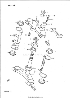 Steering Stem Schematic