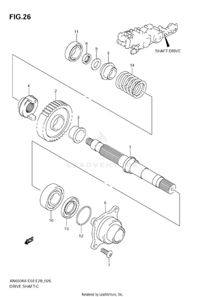Shaft Drive Schematic