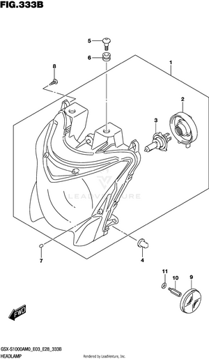 Headlamp Schematic