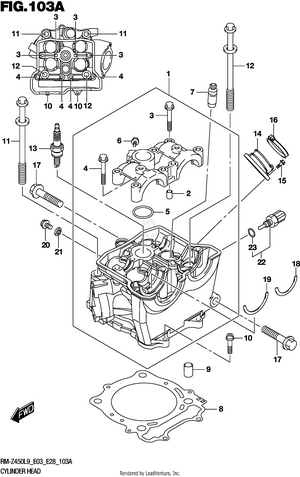 Cylinder Head Schematic