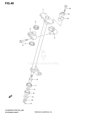 Steering Shaft Schematic