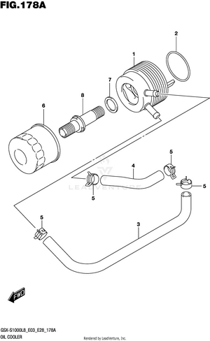 Oil Cooler Schematic