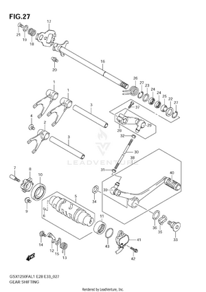 Gear Shifting Schematic