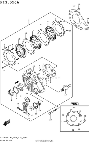 Rear Brake Schematic