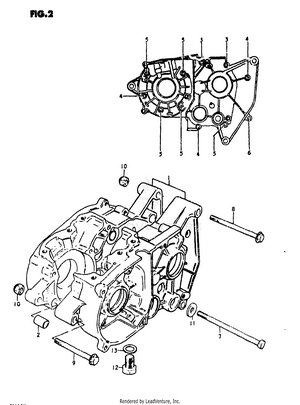 Crankcase Schematic