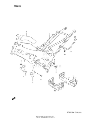 Frame (model R/s/t) Schematic