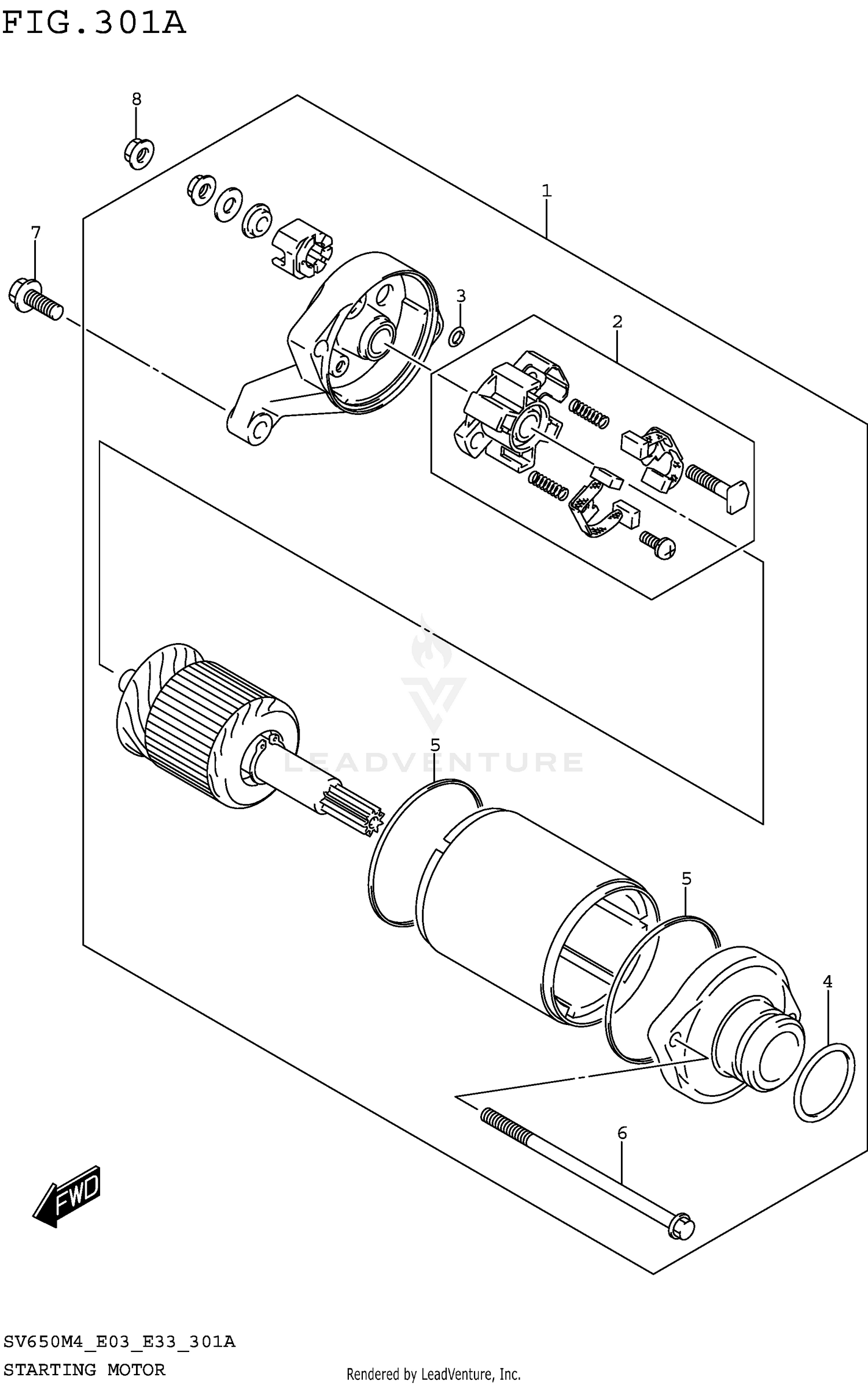 STARTING MOTOR