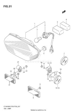 Tail Lamp Schematic