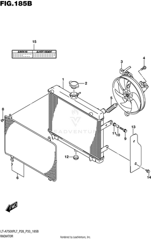 Radiator (lt-a750xpbl7 P28) Schematic