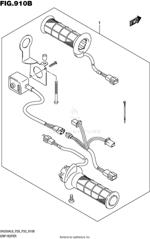 Grip Heater Set (optional:uh200al6 P33) Schematic
