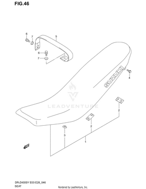 Seat (model Y/k1) Schematic