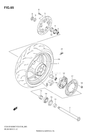 Rear Wheel Schematic