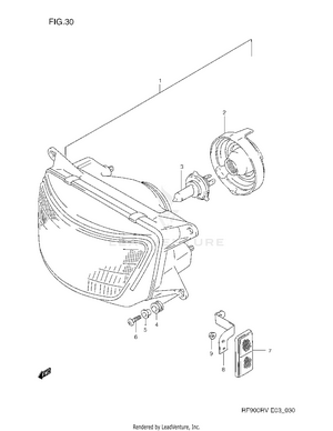 Headlamp Schematic