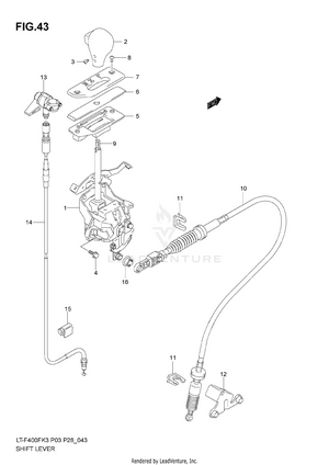 Shift Lever Schematic