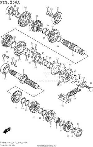 Transmission Schematic