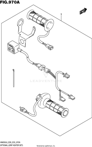 Optional (grip Heater Set) (an650l6 E33) Schematic