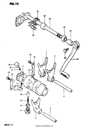 Gear Shifting Schematic