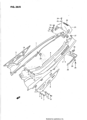 Frame Cover (model M) Schematic