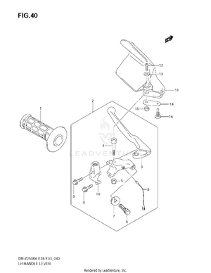 Lh Handle Lever Schematic